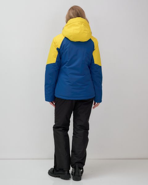 Костюм горнолыжный 02815J желтый  в Ростове-на-Дону