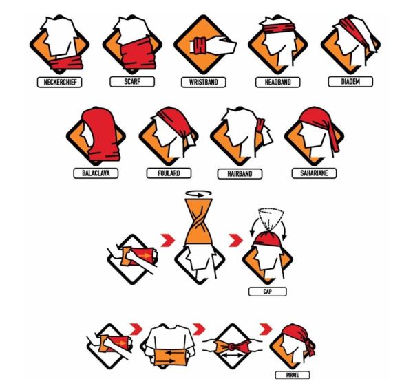 Бандана Buff CoolNet UV Wety Graphite