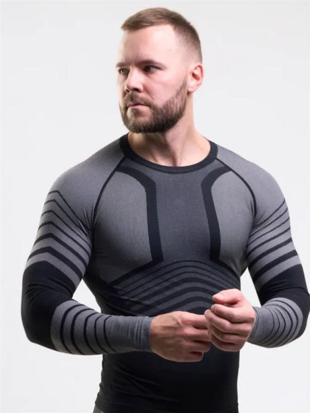 Комплект термобелья X-LINE (sport) мужской черный с серым NEW в Ростове-на-Дону