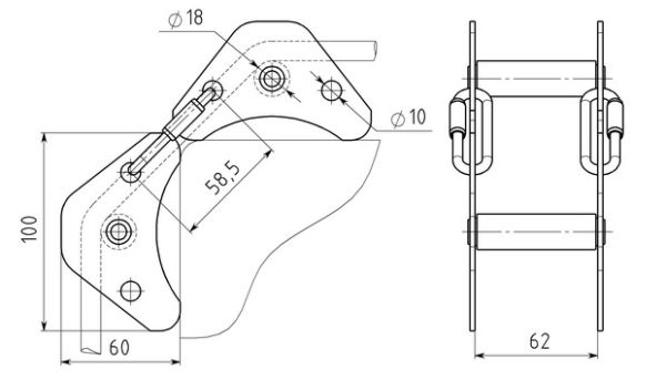  Комплект роликов Вертикаль для перегиба в Ростове-на-Дону  