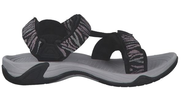 Купить сандалии cmp hamal wmn hiking nero-pale rose черный в Ростове-на-Дону