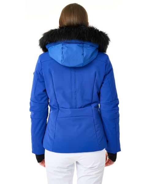 Куртка горнолыжная Poivre Blanc с иск.мехом W24-0802-WO/A синий в Ростове-на-Дону