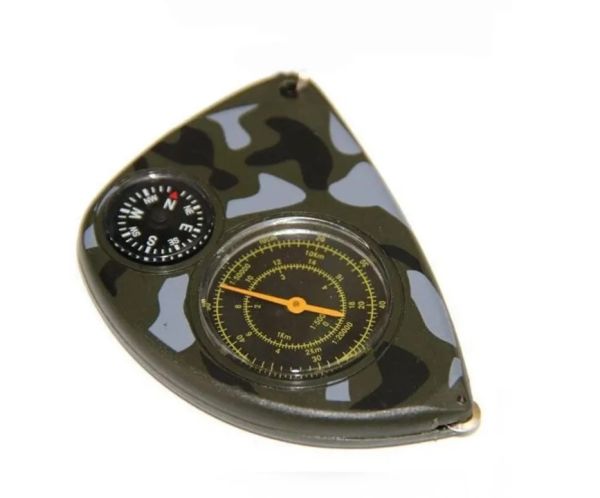 Компас Следопыт с измерителем расстояния по карте