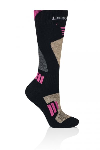 Купить Носки Brubeck Ski Forse W черный/розовый в Ростове-на-Дону