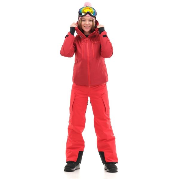 Брюки горнолыжные Dragonfly Gravity Premium Woman Red Fluo в Ростове-на-Дону