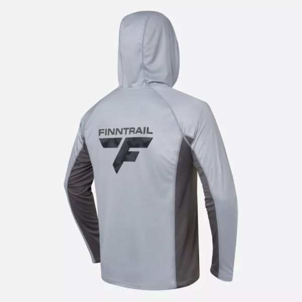 Лонгслив Finntrail мужской Wave Big Logo 6614 Grey в Ростове-на-Дону