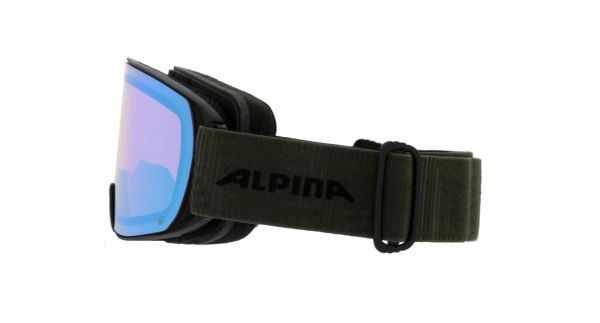 Купить маска alpina г/л nakiska q black-olive matt/q green s2 в Ростове-на-Дону