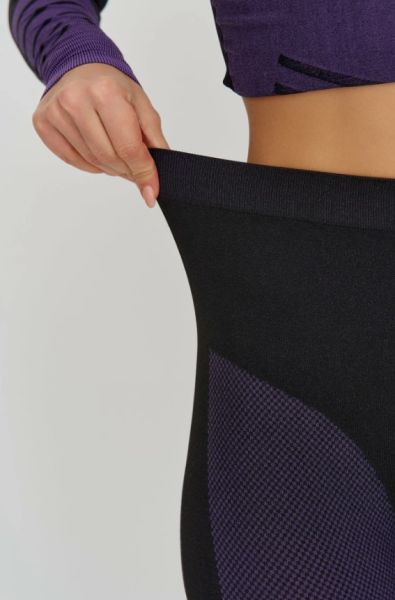 Комплект термобелья X-Line Sport женский черный с фиолетовым NEW в Ростове-на-Дону