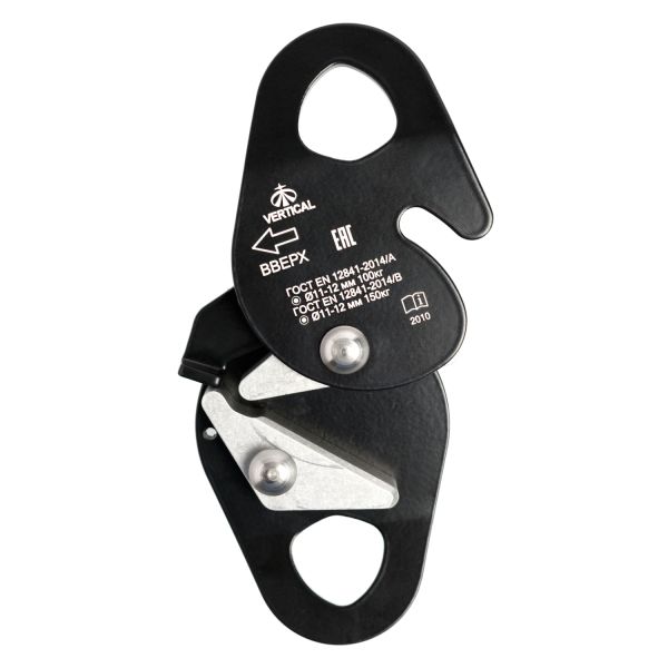  Зажим Вертикаль страховочный черный в Ростове-на-Дону  