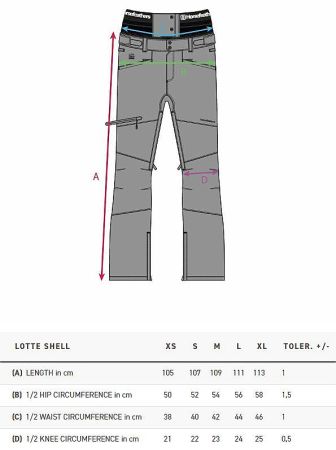Штаны сноубордические Lotte Pants black HORSEFEATHERS в Ростове-на-Дону