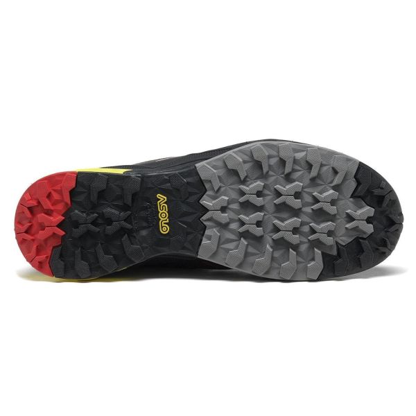 Купить ботинки asolo softrock mm black/black/yellow в Ростове-на-Дону
